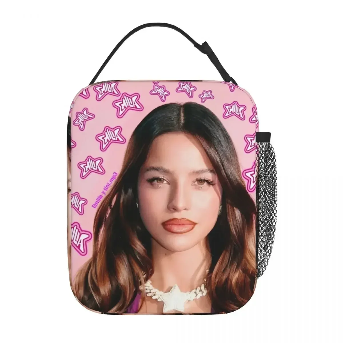 

Hot Emilia Mernes Mp3 Insulated Lunch Bag Thermal Meal Container Leakproof Tote Lunch Box Food Bag Work Outdoor