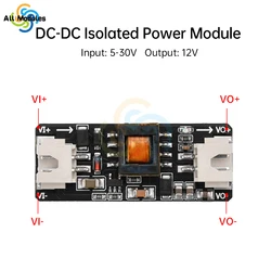DC-DC DC Isolated Power Module Wide Voltage Input 5-36V Output 12V Power 5W DC-DC Buck Converter
