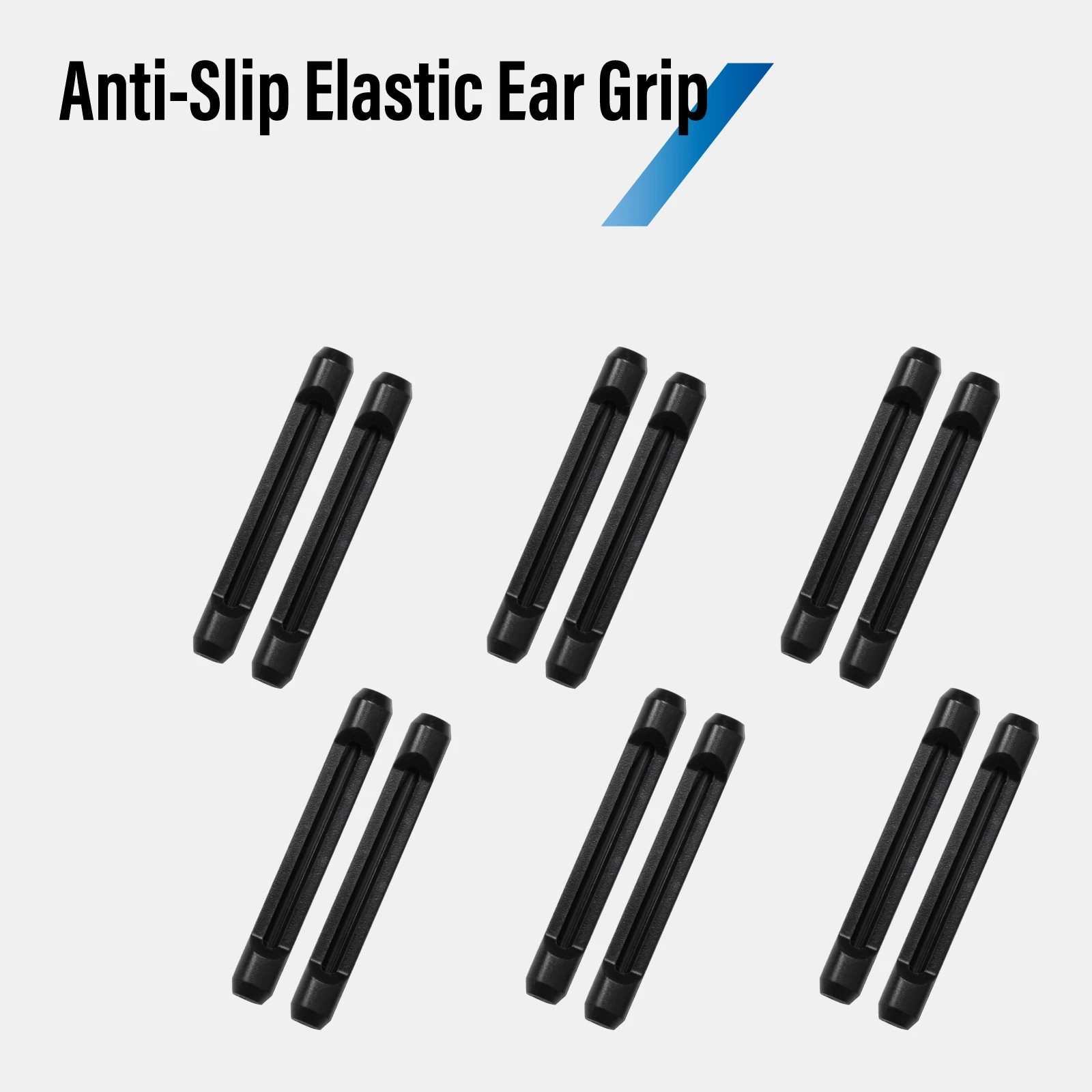 100pcs Eyeglasses Temple Tips Anti-slip eyewear Ear Grips Silicone Material  By Dhoptical