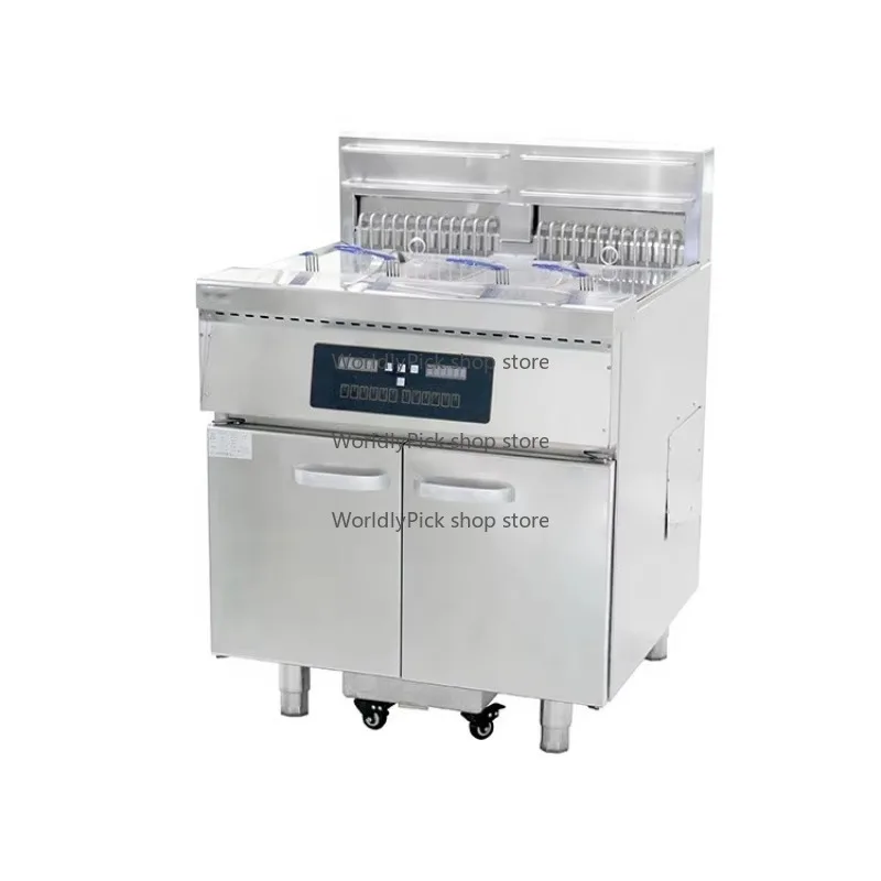 

Commercial Fryers Chips Frying Machine Kitchen Equipment Deep Fryer Tanks Industry Electric Fryer Deep with Oil Filter