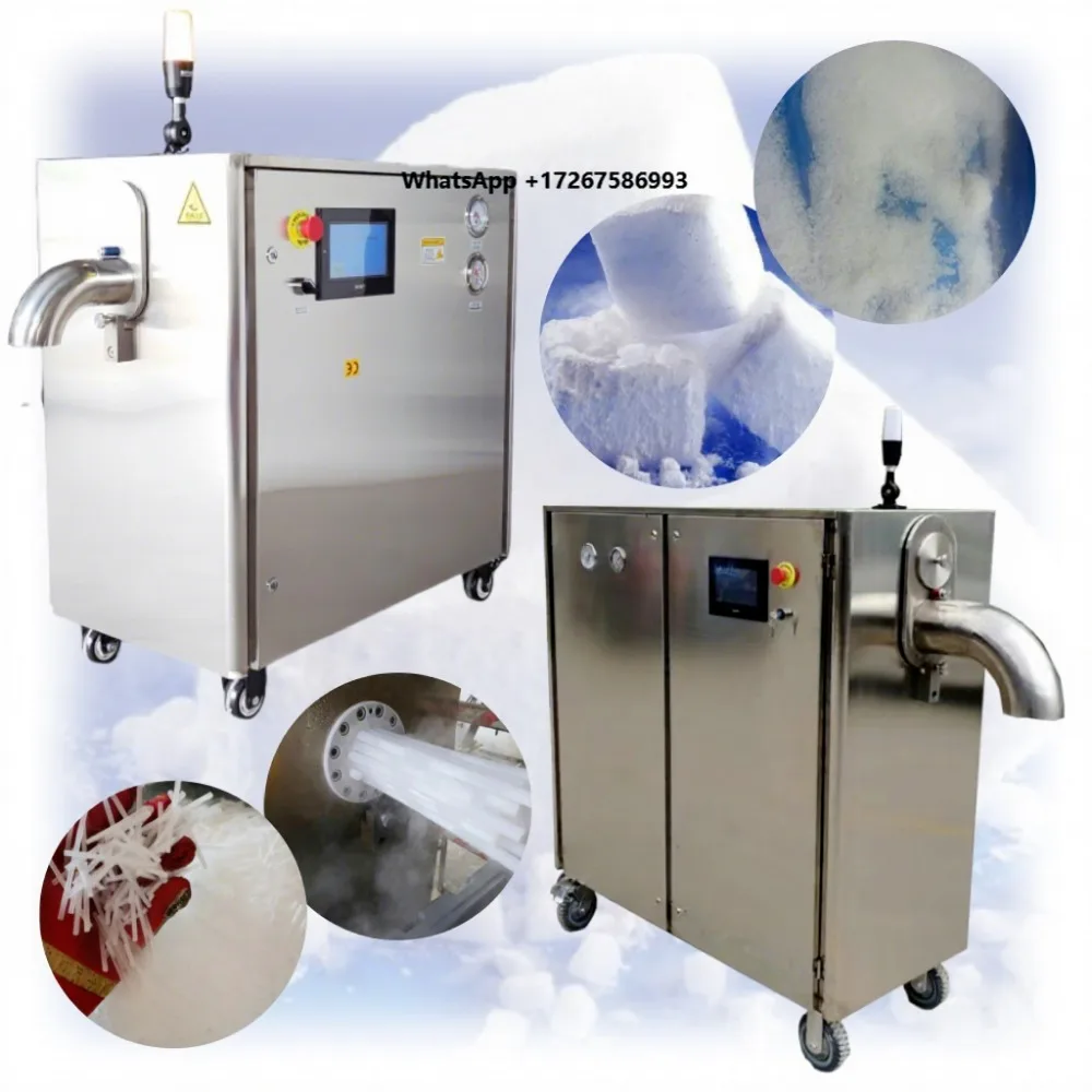 High Quality Blocked Dry Ice Making Machines Co2 Dry Ice Making Machine Flake Ice Maker Machine Price