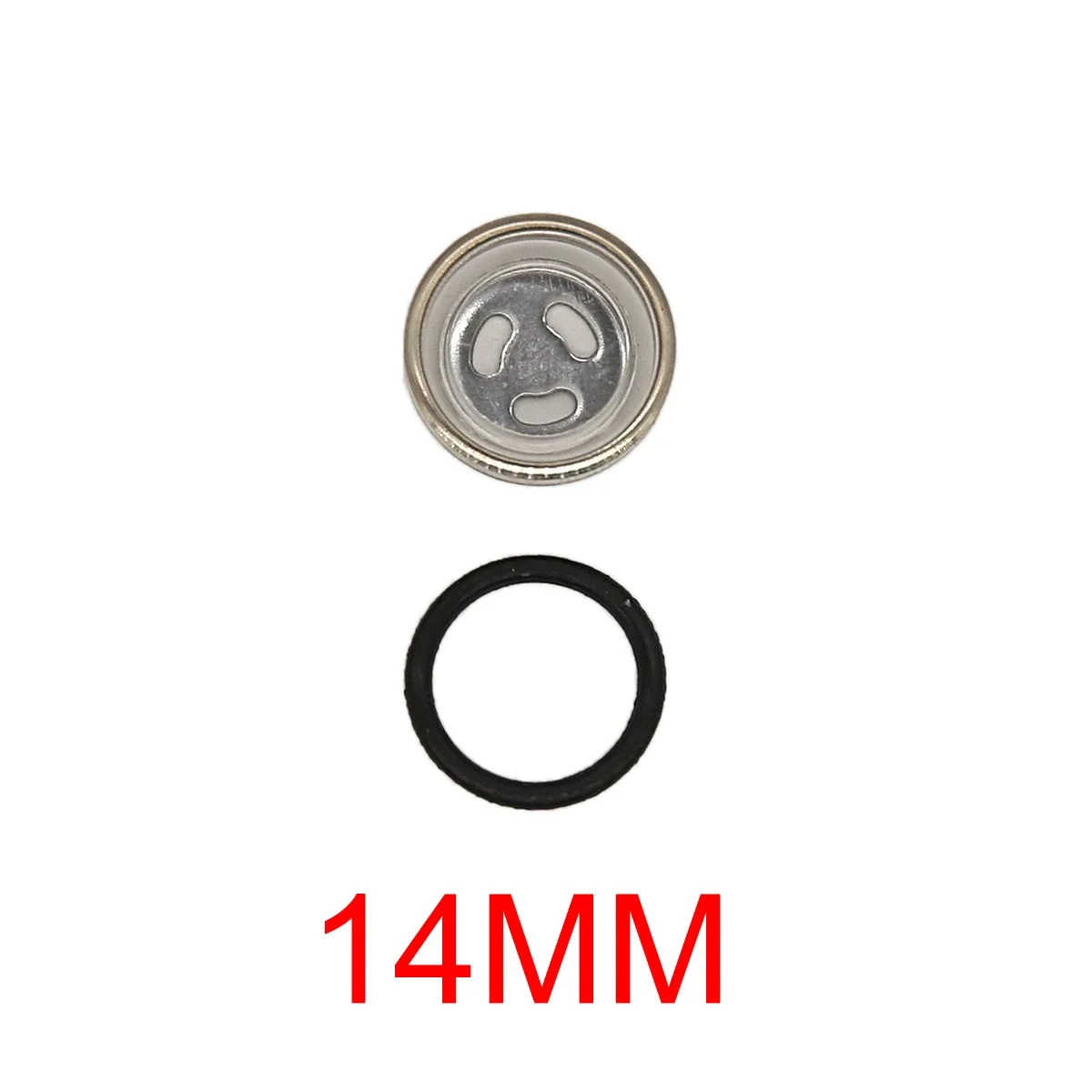 1Pc Sight Glass and Gasket 10MM 12mm 14MM 18mm for motorcycle Master Brake Cylinder Reservoir Dirt Bike Scooter Part