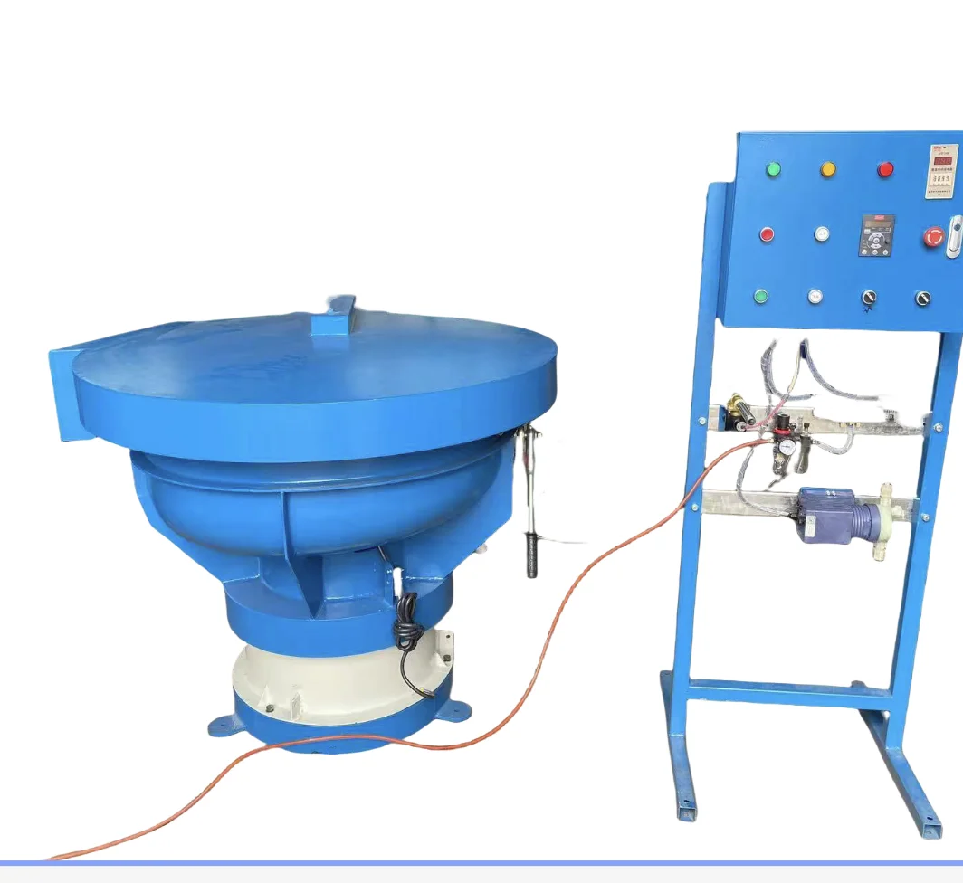 Auto Metal Key Blind Rivet Nut Surface Deburring Polishing Stainless Steel Fork Spoon Knife Vibrating Finishing Machine