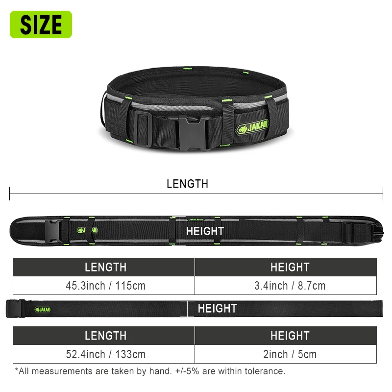 JAKAH Outdoor Taktischer Gürtel Multifunktionaler Sportgürtel Canvas-Taillenband für Männer, Geeignet für Outdoor-Aktivitäten JK-209 – Detail 10