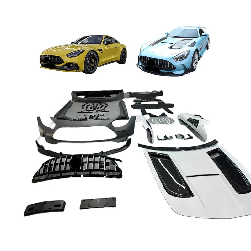 High Quality B Design Style Dry Carbon Fiber Plastic Bumper Body Kit Fit For GT GTS GTR GTC Upgrade