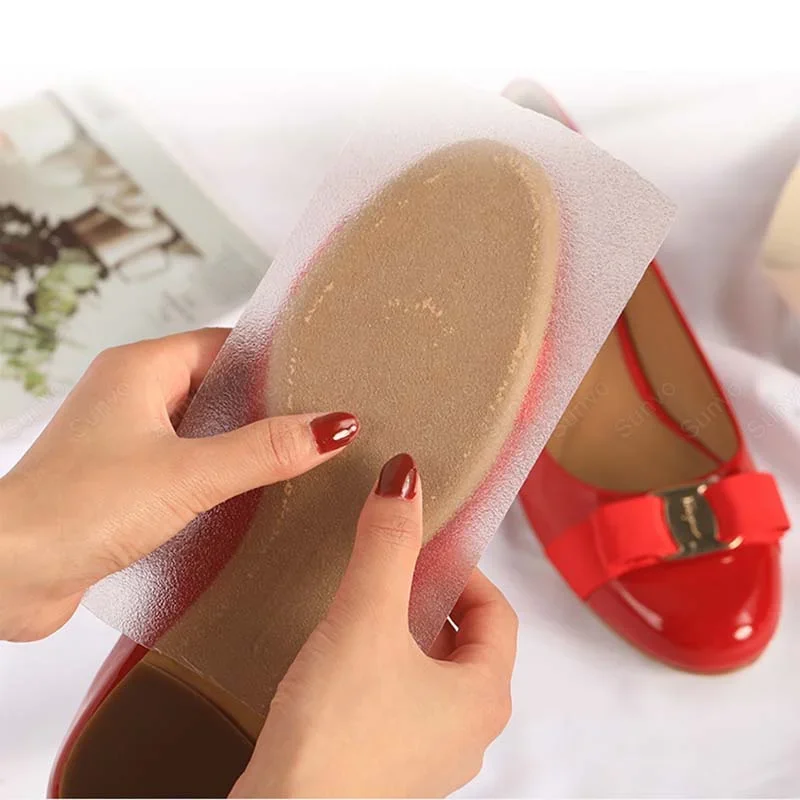 Sole Shoes Stickers for Women High Heel Outsole Self-Adhesive Sticker Anti Slip Protector Cover Replacement Soles Care DIY Patch