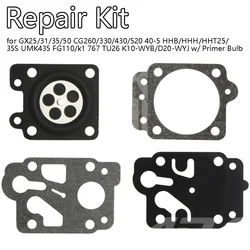 Chain Saw Carburetor Repair For GX25/31/35/50 CG260/330/430/520 40-5 HHB/HHH/HHT25/35S UMK435 FG110/k1 767 TU26 K10-WYB/D20-WYJ