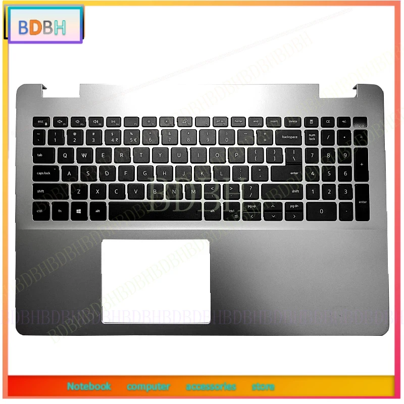 For Dell Inspiron 5593 Original New US Keyboard Laptop Palmrest Upper Top Case Backlight Replacement Keyboard 07G0RN