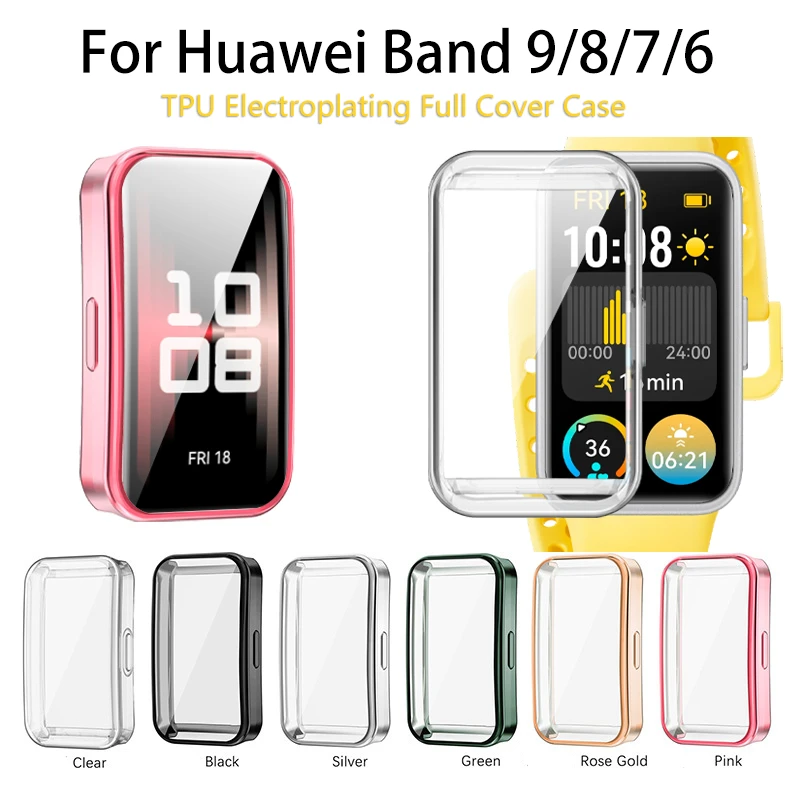 For Huawei Honor Band 9 8 7 6 Pro Protective Case TPU Screen Protector Full Cover Case for Huawei Watch Fit Special Edition 2