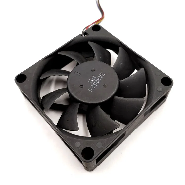DSSC0715R2L 12V 0.3A 7020 4-wire PWM Intelligent Temperature Control Cooling Fan image 5