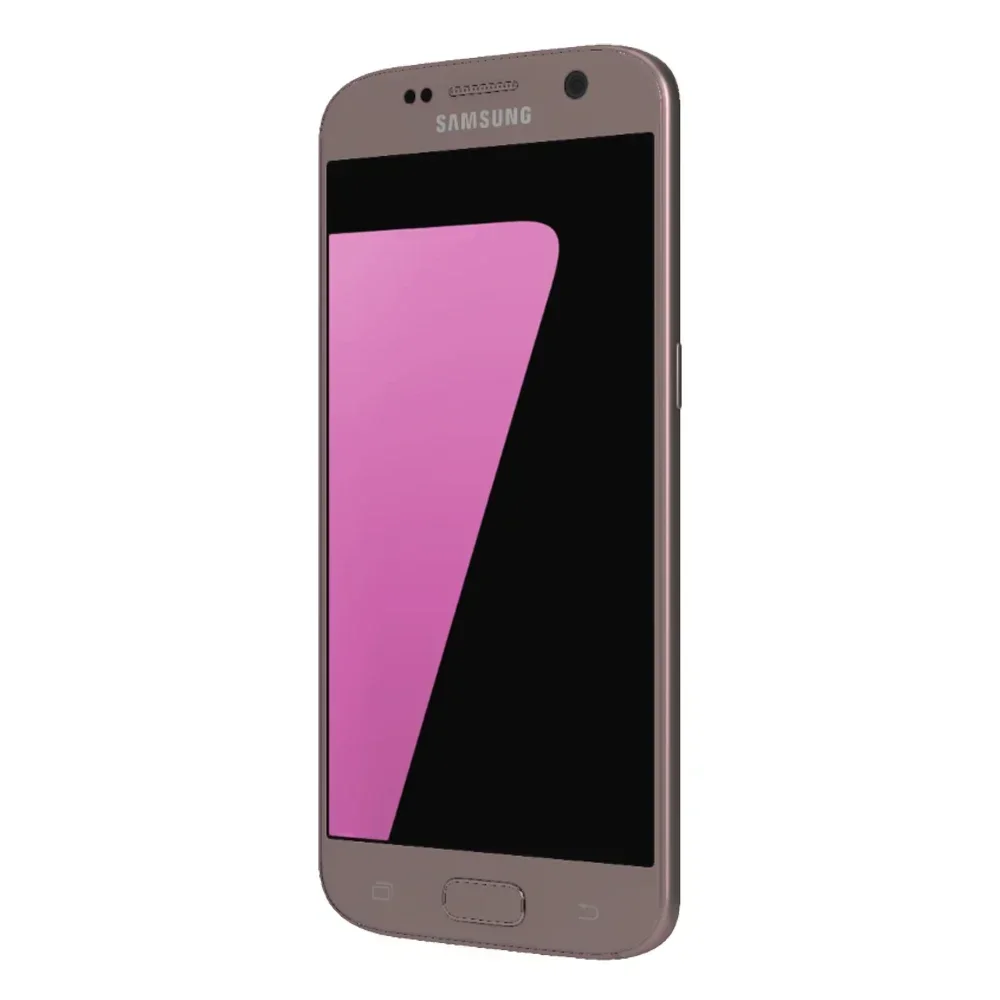 هاتف سامسونج جالاكسي S7 G930F G930A G930V 4G LTE الأصلي 5.1 بوصة AMOLED 4GB + 32GB 12MP + 5MP Exynos 8890 ثماني النواة S7