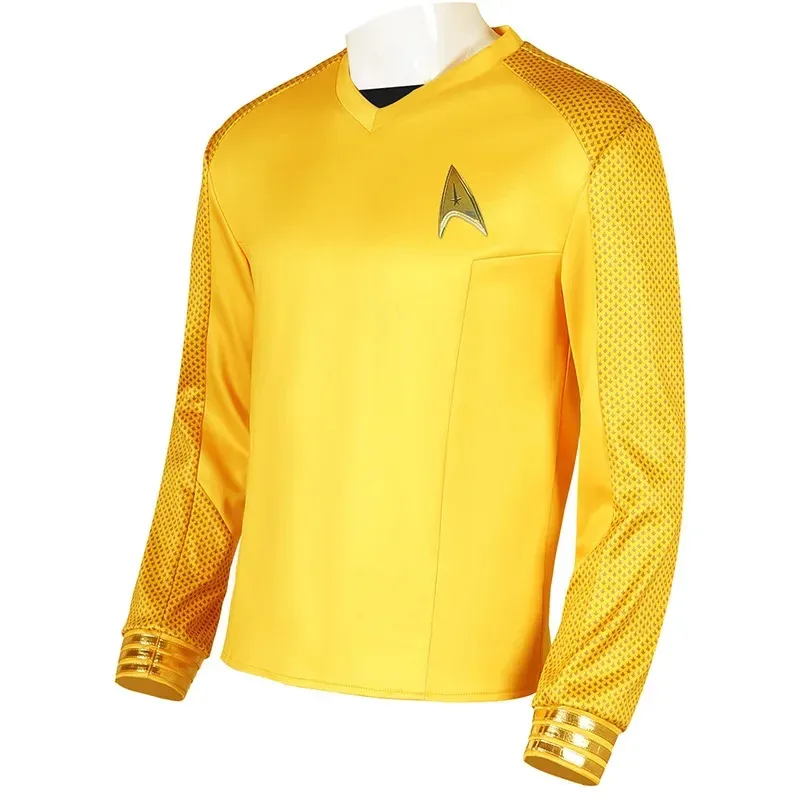 AA wat Star película Cosplay Trek generaciones abrigo mundos extraños capitán Christopher Pike camisa uniforme disfraz fiesta 2025 nuevo