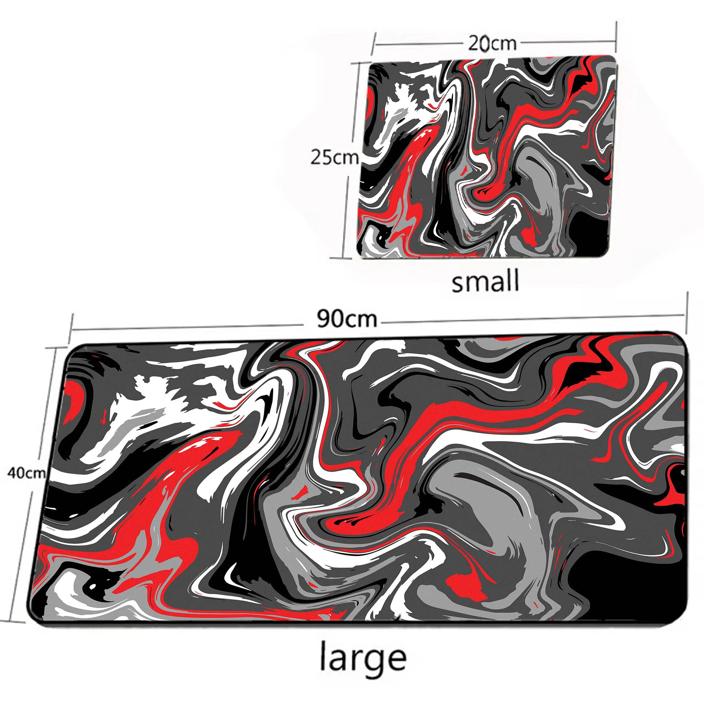 Strata Liquid Locking Edge Gaming Mousepad Gamer Speed Keyboard Pads Notebook Laptop Carpet Soft Large Mouse Pad For Gamer Rug