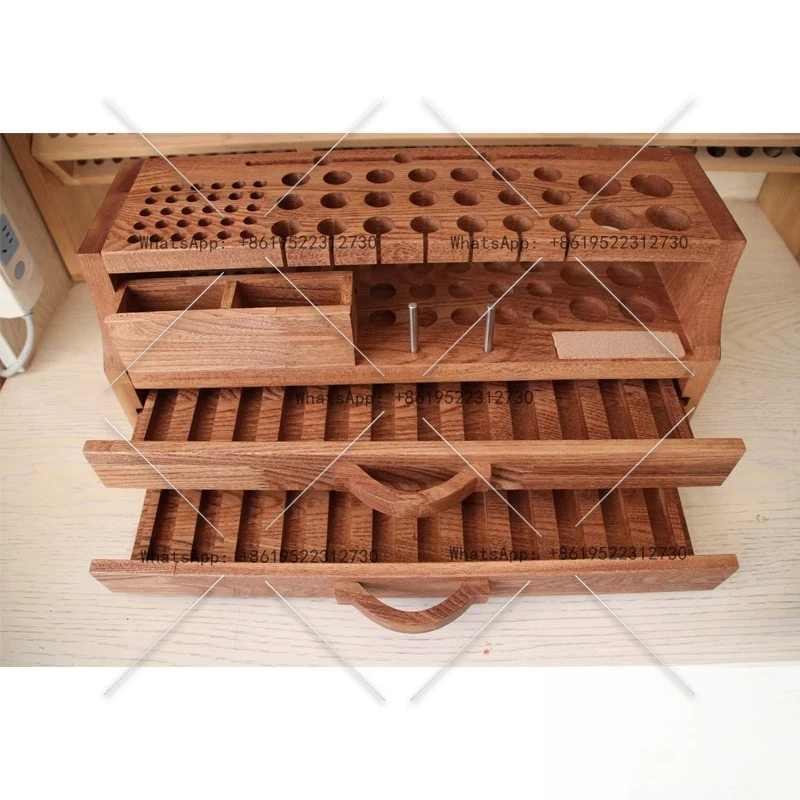 

57-отсоединительный пуансон Lingchan elm, резьба по коже, держатель инструментов для печати товаров из кожи