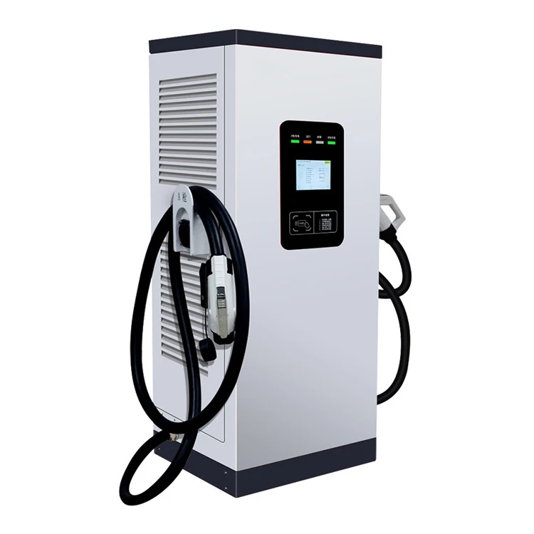 เครื่องชาร์จ EV 120kW พร้อมการกระจายอัจฉริยะสําหรับการชาร์จรถยนต์คู่ ขับเคลื่อนโดยระบบแรงดันไฟฟ้า 380V/480V