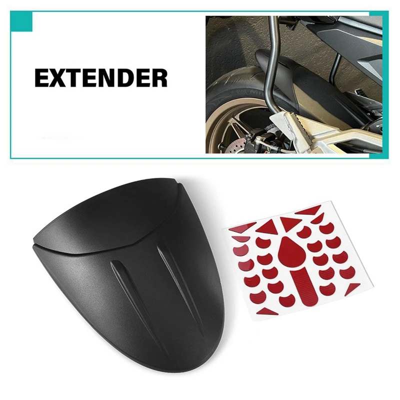 NCSMT Motorcycle Mudguard Extender Splash Guard Protector Cover Splash Wheel Hugger Mud Guard for CFMOTO 700MT 700 MT 2023-