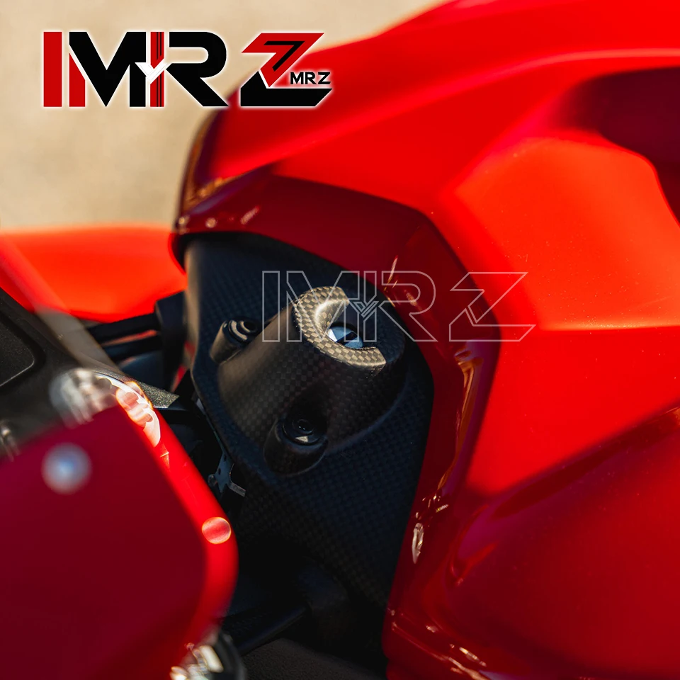 Motorcycles Parts FOR Panigale V4 V4S 2025+ Carbon Fiber Key Shell Cap Ignition Switch Cover Protection Guard Cover Accessories