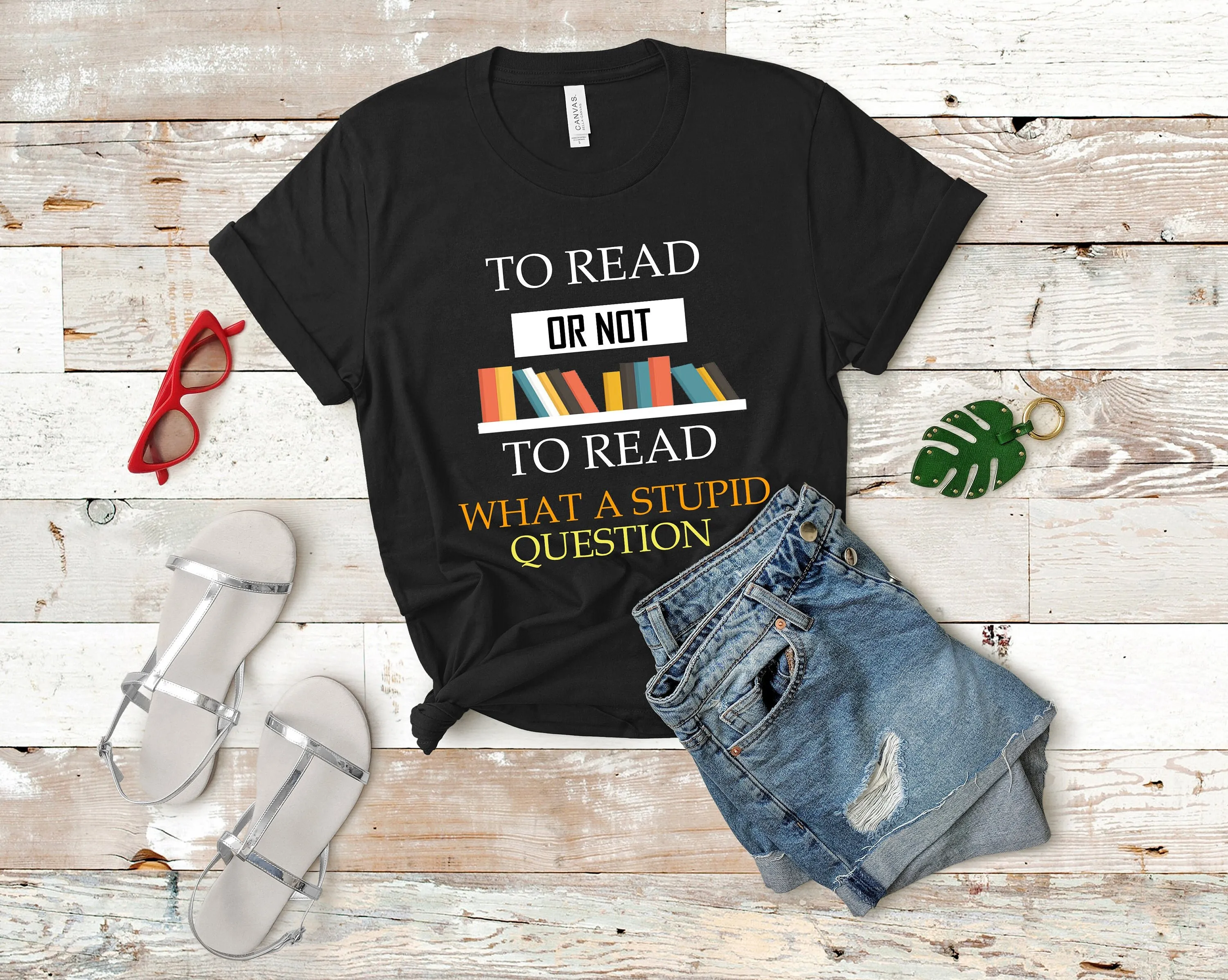 Bookish Gift T Shirt Librarian Book Lovers Bibliophile To Read Or Not Shakespeare Literary Reading