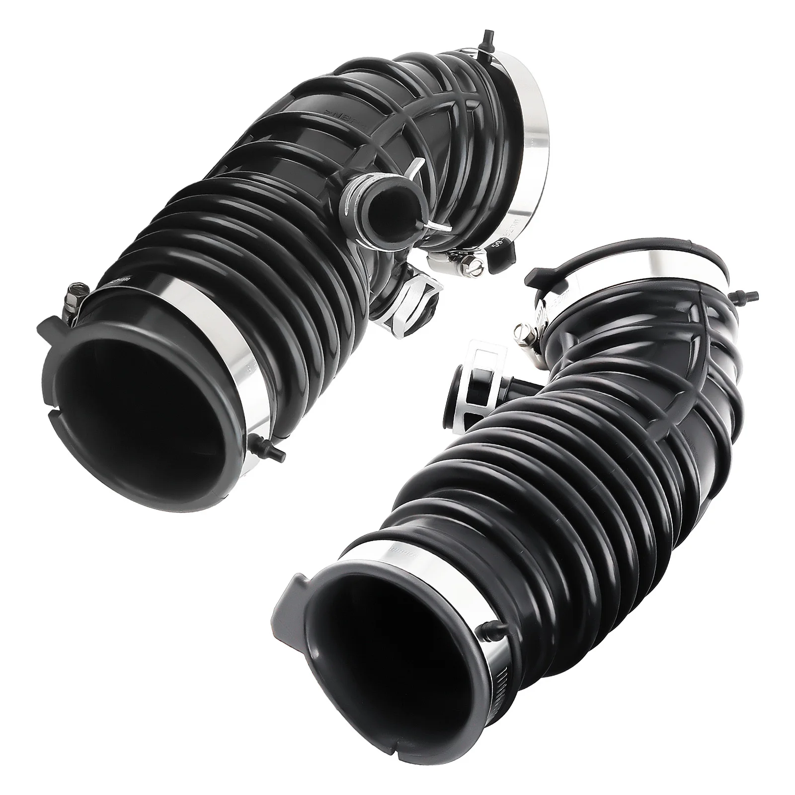 2X Air Intake Duct Hose Kit For INFINITI G35 2007-2008 EX35 2008-2010 3.5L V6