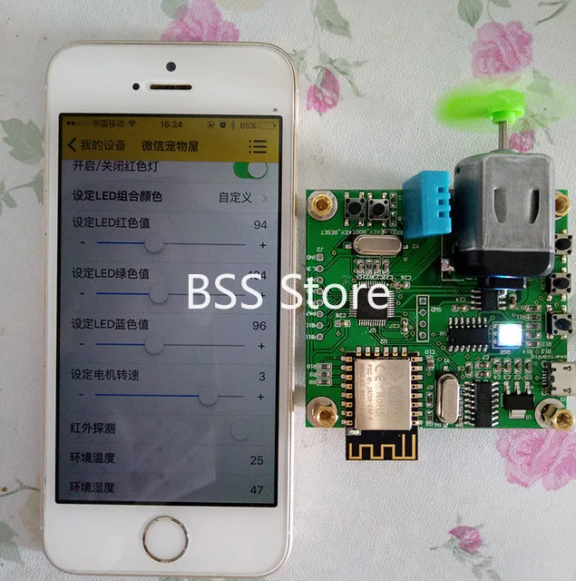 

STM32+ESP8266 wifi IOT cloud development board smart home to send app source code module sensor