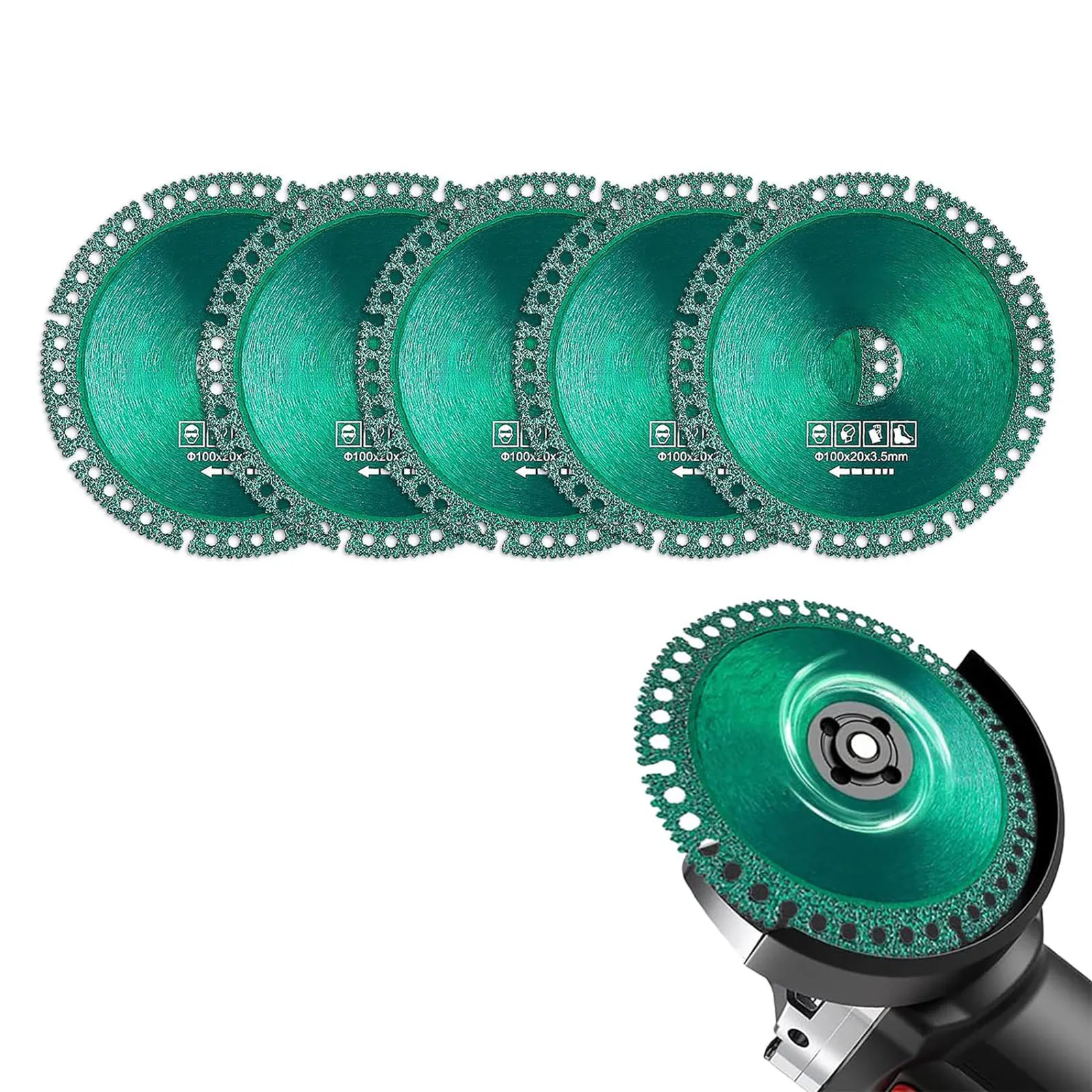 Indestructible Disc for Grinder Ultra-Thin Diamond Circular Saw Blade Suitable for Rock Slabs Marble