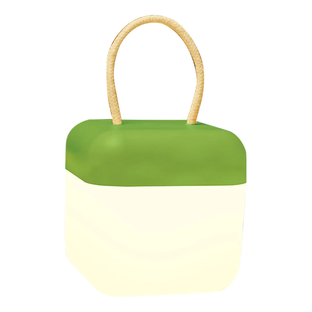 Luz Nocturna pequeña con carga USB y mango de cuerda para dormitorio de niños, luz nocturna de ensueño, Control remoto, luz colgante para acampar