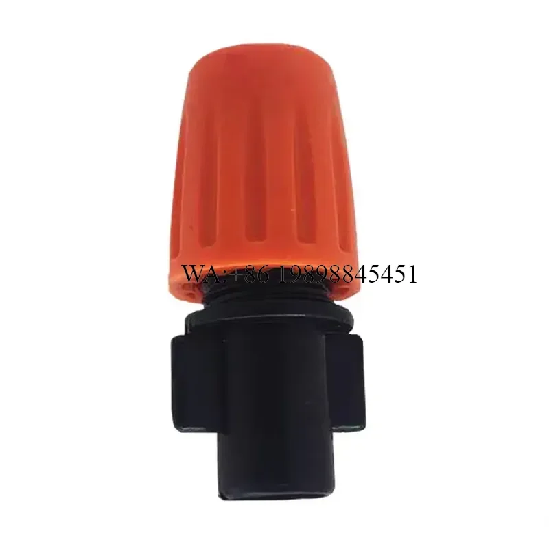 WMWMNU Orange Adjustable Single Atomization Sprayer Water Misting Sprinkler Nozzle