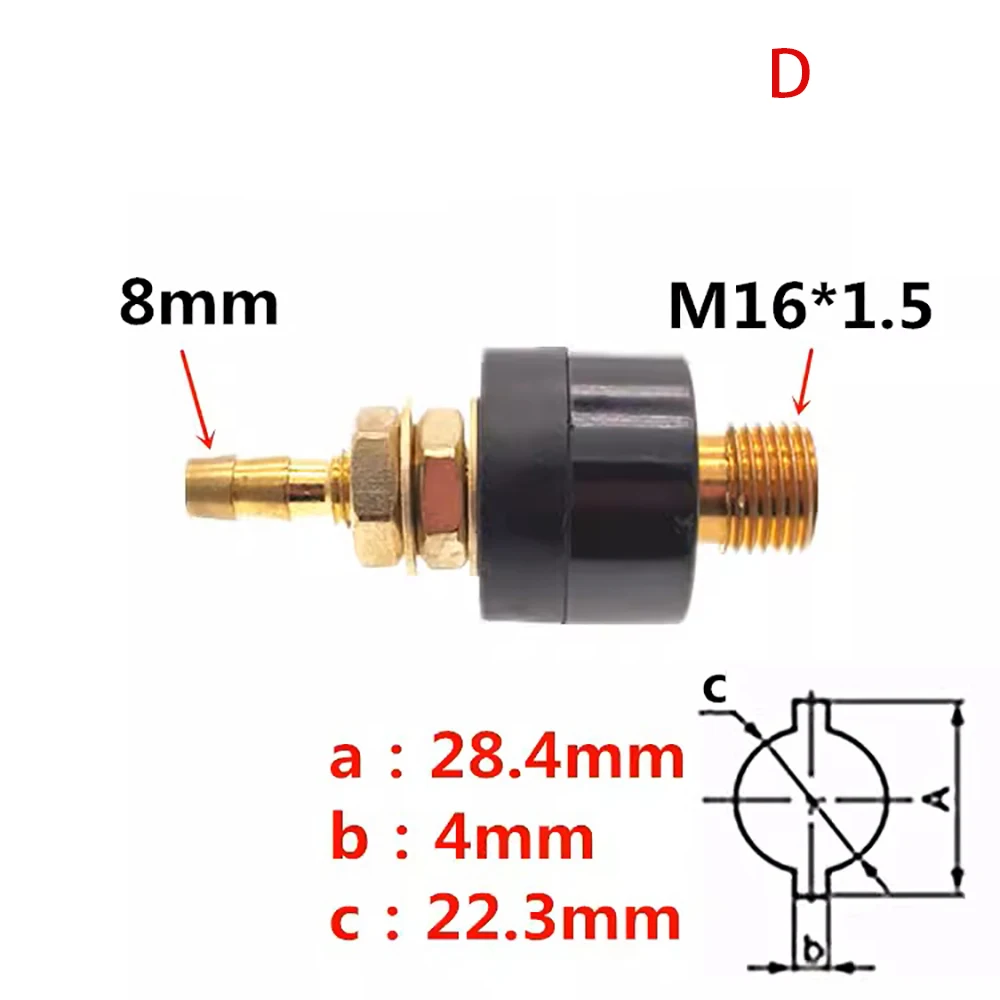 Welding Connector M16/M14/M10 Used for Welder  Machine Tig Weld  Plasma Cutter