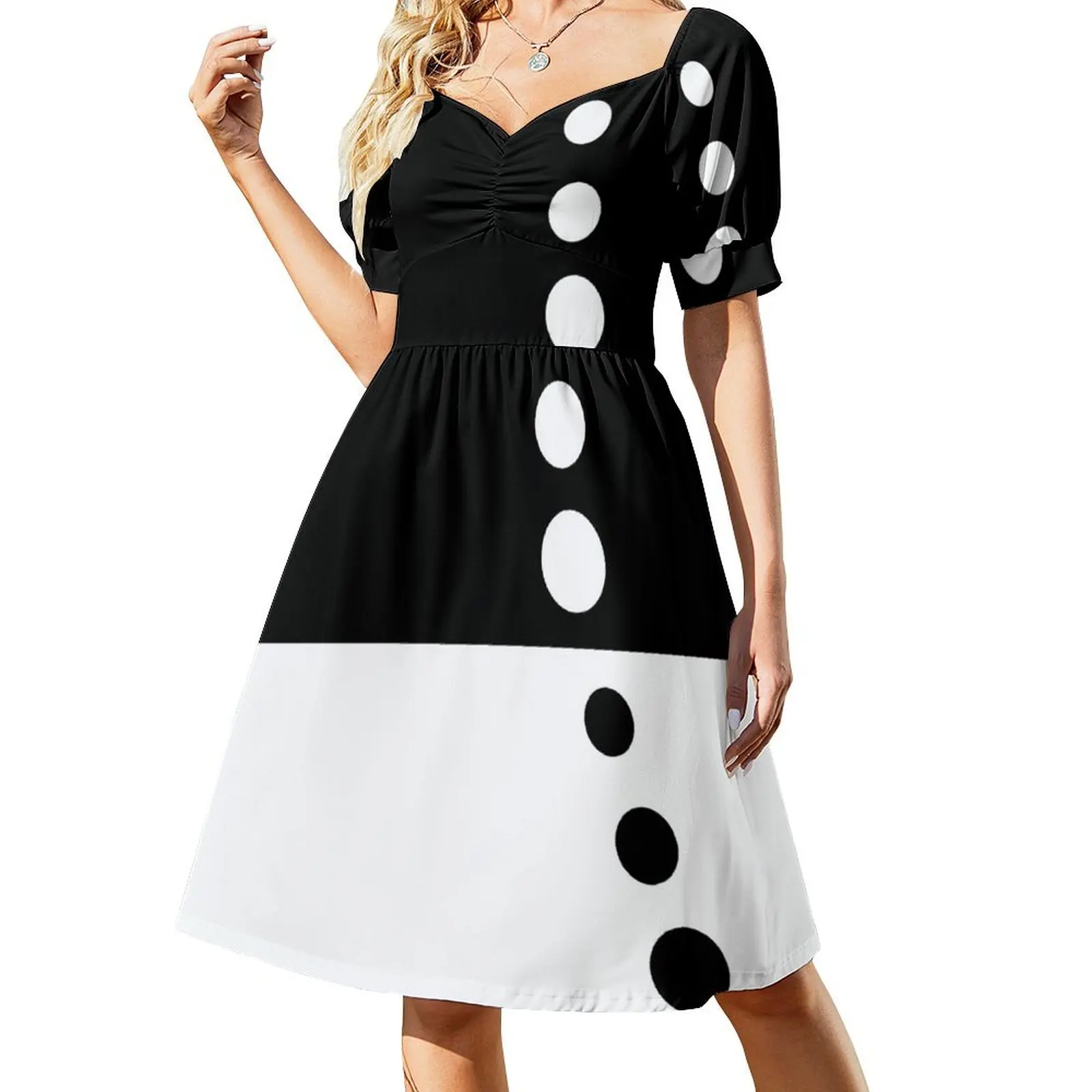 

Mod Dots Retro Dress dresses for woman Evening dresses Women's summer dress