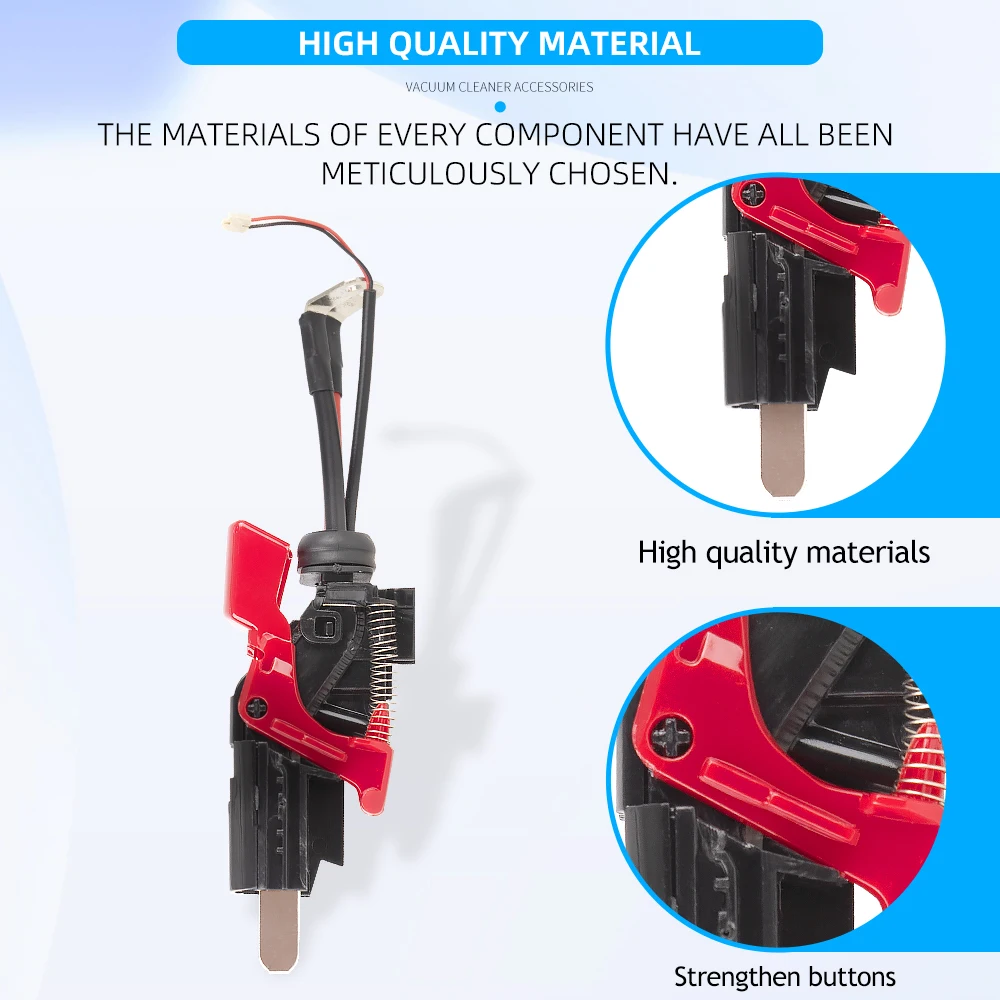 Kit alloggiamento corpo principale per Dyson V11 SV14 con gruppo interruttore + guarnizione di tenuta + strumenti di installazione Aspirapolvere Sostituisci le parti