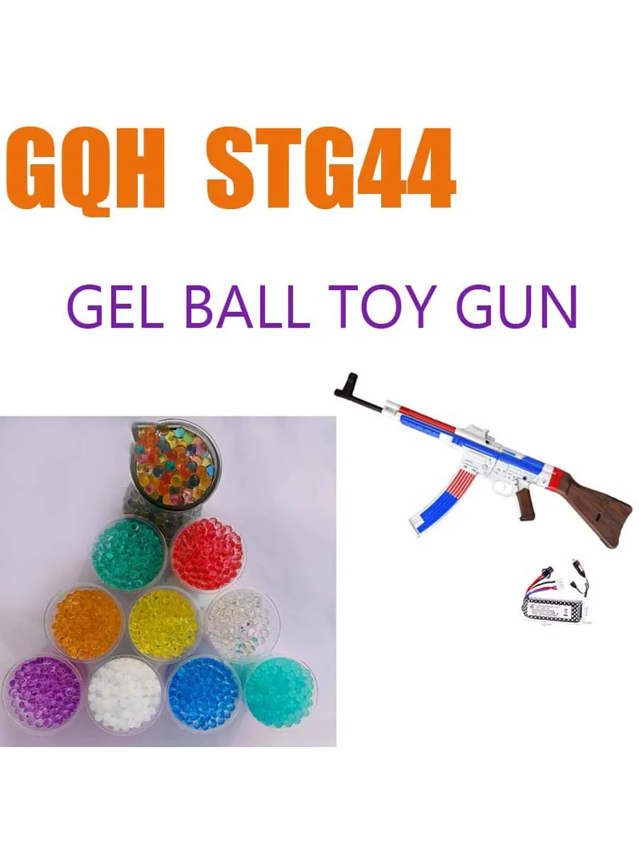 AK UNCLE GQH STG 44 Pistola giocattolo con sfera gel 7-8mm Pistola giocattolo elettrica in nylon GBB con sfera gel d'acqua WBB