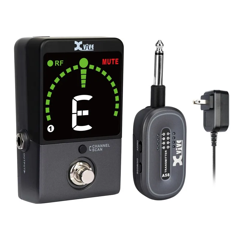 Xvive A58 electric guitar wireless transmitter receiver instrument bass connection wire wi-nd pipe keyboard audio