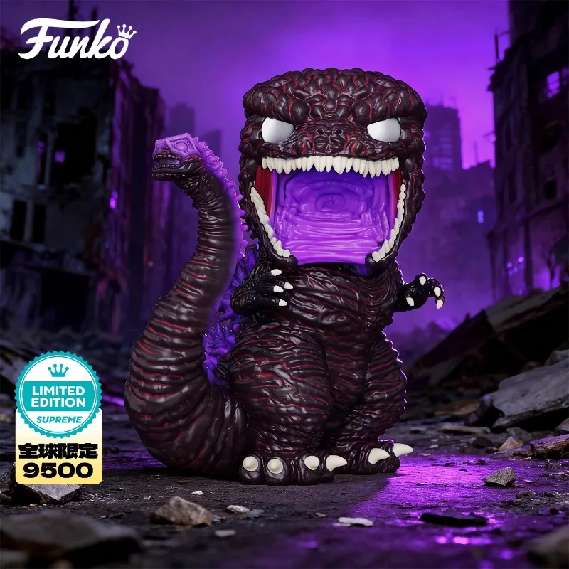 

FUNKO POP 《Shin Godzilla — глобальная ограниченная серия, 9,500 единиц》Action Desktop Decoration Ornament Модель игрушки Коллекционная модель
