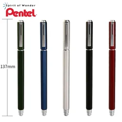 1 szt. Pentel żelowy 0.5mm BLN665 metalowa igła końcówka podpis biurowy długopis egzamin studenta z szybkoschnącym długopisem