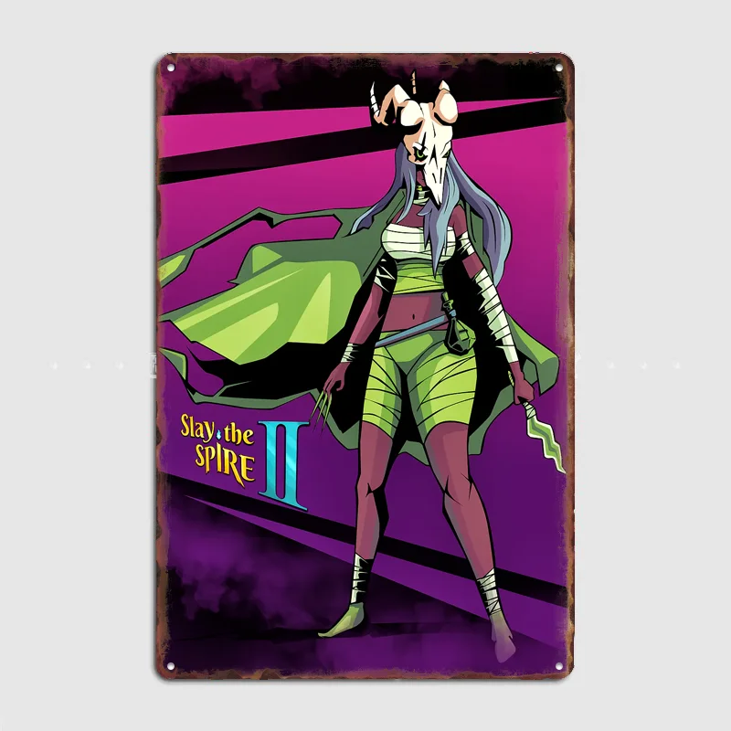 Slay the Spire II silent Poster Metal Sign Room Decor Life Wall Custom Bedroom Indoor Home Wall Decor Posters Room Decoration