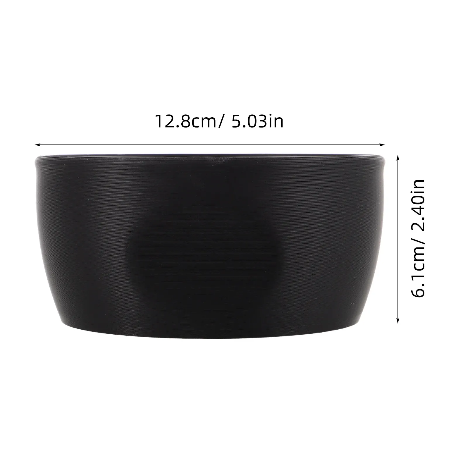 Men's Shaving Soap Bowl Wide Mouth Non- Grip Material for Barber and Home Shaving Cream Mug Rich Foam Generator view 6
