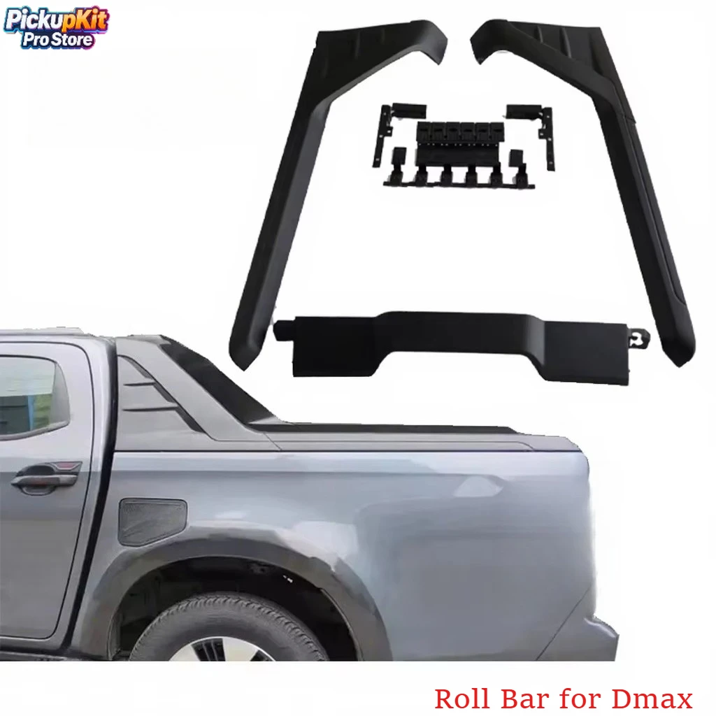 

Heavy-Duty Black ABS Plastic Sport Roll Bar for Dmax 2021-2022-2023 Pickup Truck Exterior Accessories