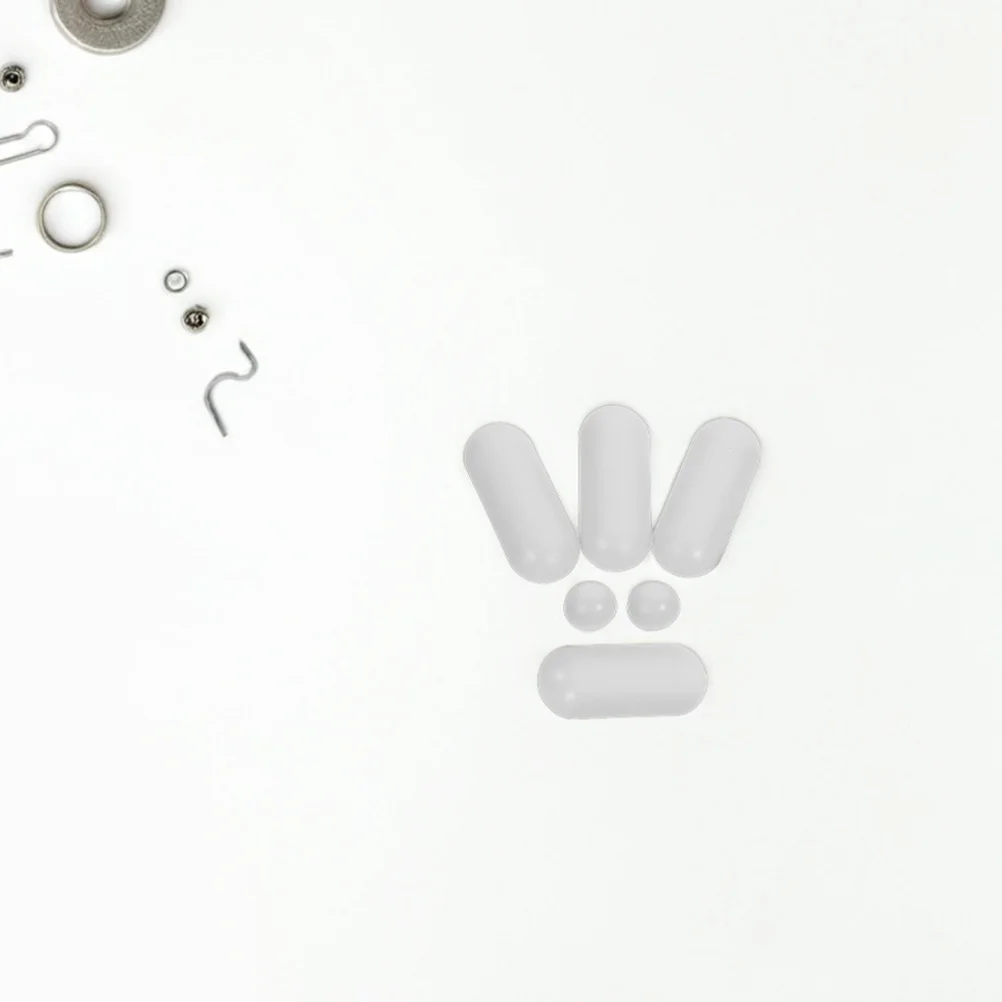 مجموعة واحدة من مصدات مقعد المرحاض العالمية المصنوعة من السيليكون وسادة بديلة مضادة للانزلاق ومضادة للماء ومضادة للضوضاء لمقعد الحمام