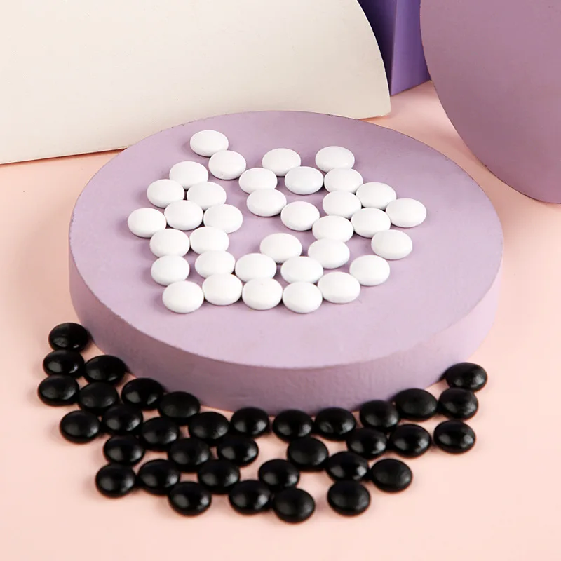 70Pcs/Set Multifunctional Game Pieces Products Black and White Backgammon Chess