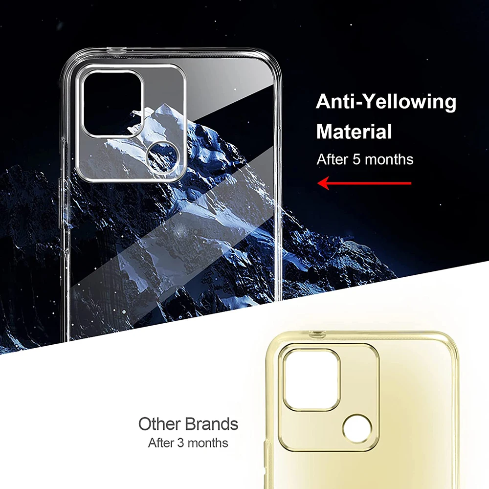 Klare Handyhülle für Xiaomi Redmi 10C 10A 11A 12C 9A 9C Redmi Note 10 10S 11 11s 12s 12 Pro 5G A1 A2 Plus Cover Coque – Detail 6