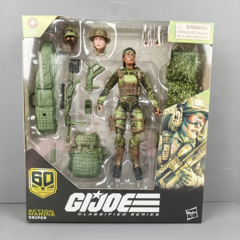 سلسلة G.I.Joe الجديدة المصنفة 1/12 Dreadnok Road Pig & Rawkus قناص بحري طيار هالة البلوز شخصيات الحركة جمع هدايا الألعاب #3