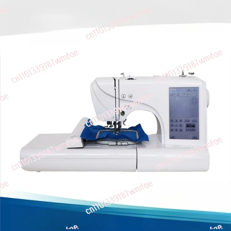 

Computerized embroidery machine touch screen home automatic sewing and embroidery integrated small embroidery machine