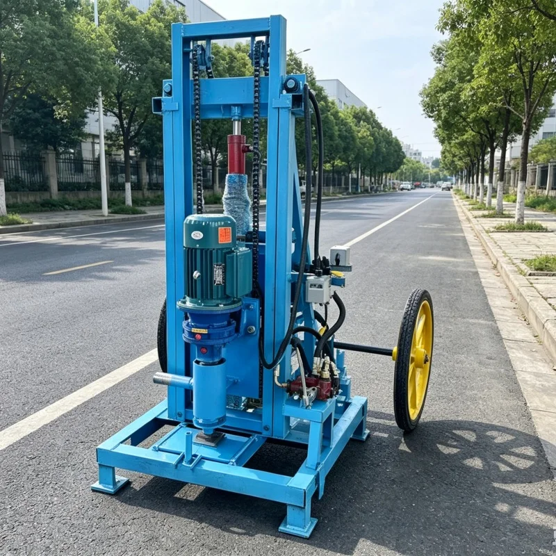 Customized New Compact Drilling Equipment, Bestselling Drilling Rig, Portable Shallow Boring Machine for Water Well Drilling