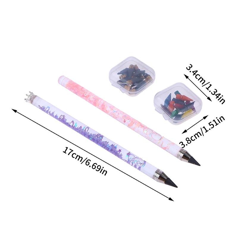 1Pc Colorful Unlimited Writing Pencil No Ink Pen Magic Without Sharpening Pencils Painting Supplies Novelty Gifts Stationery