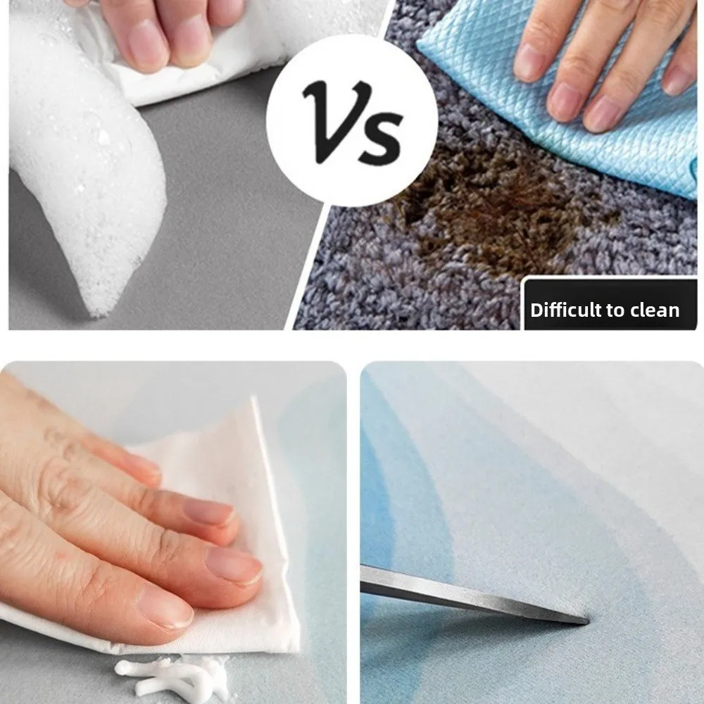 

Practical Quick Drying Diatomaceous Earth Bath Mat Water Absorption Non-slip Super Absorbent Mat Fast Drying Mat Kitchen Floor