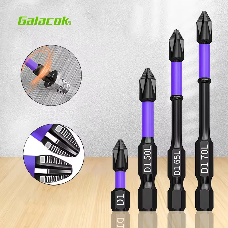 Non-slip Drill Bits 25-150mm Magnetic PH2 Impact Drill Bit Electric Hand Driller Professional Carpenter Tool Accessories