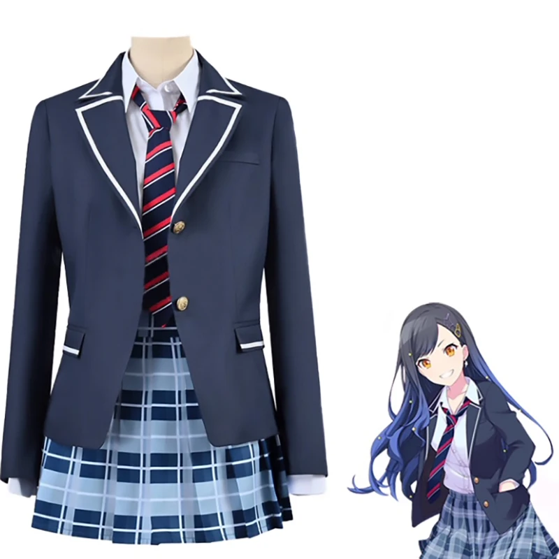 

Аниме-проект SEKAI: красочный сценический подвиг. Shiraishi an Kusanagi Nene костюмы для косплея школьная форма повседневная одежда