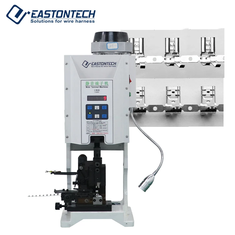 

EW-5220 1.5-4T Mute Terminal Crimping Machine Copper Lugs Cold Pressed Terminals Press Large Cables Connector Crimp Machine