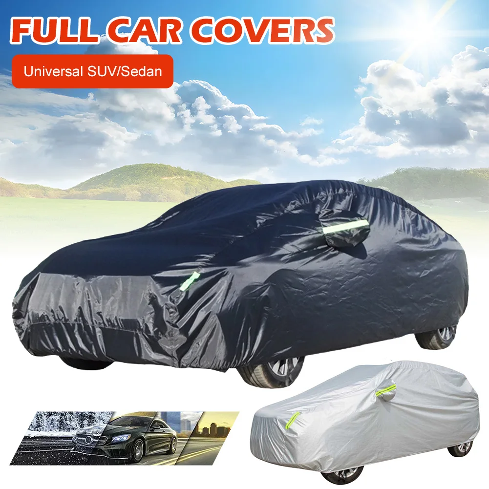 

Universal Full Car Covers Outdoor Snow Resistant Sun Protection Cover for Toyota BMW Benz VW KIA MAZDA Peugeot SUV/Sedan Waterpr