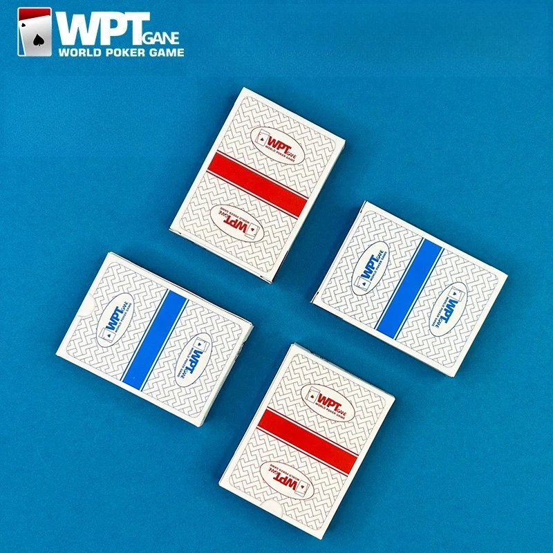 

Texas Hold'em Poker Tournament Special Plastic Wide Brand Large Character Waterproof, Anti-folding and Wear-resistant Frosted